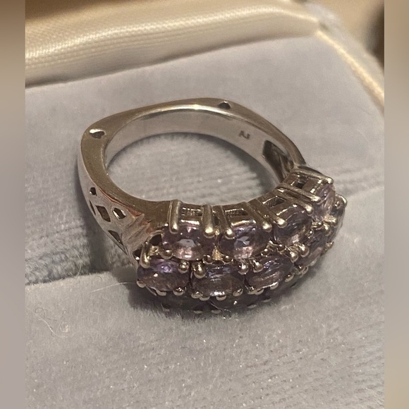 Vintage AJ Design Natural Tanzanite Ring